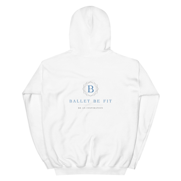 BalletBeFit Printed Back Unisex Hoodie