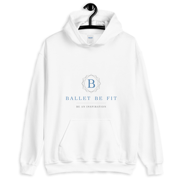 Unisex BalletBeFit Hoodie (White)