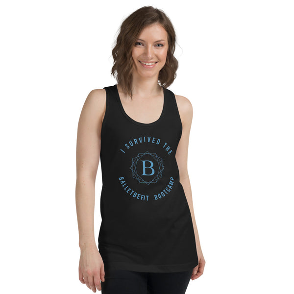 I Survived the BalletBeFit Bootcamp tank top (unisex)